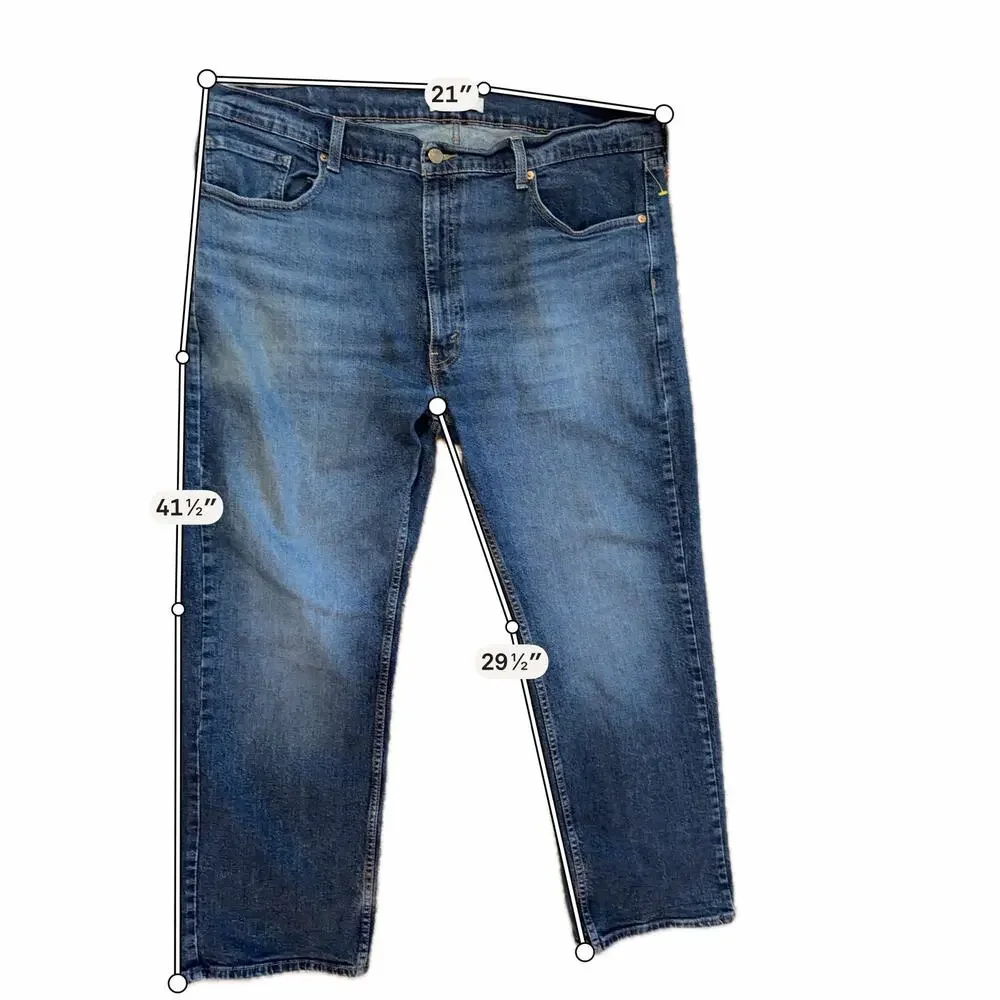Levi Signature Relaxed denim men's jeans 42x30